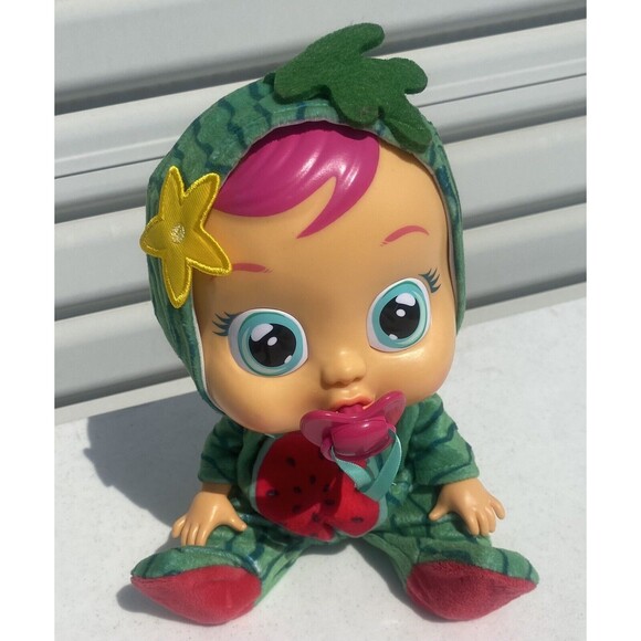 12" Cry Babies Tutti Frutti Doll Tested and Works - Picture 1 of 8